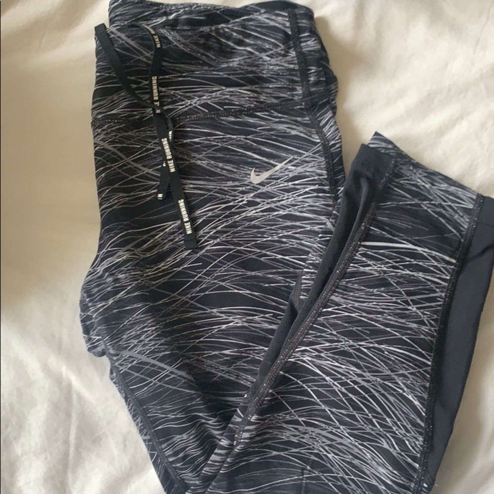 Nike running crops